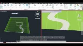 Tutoriel Autocad 3D - model terrain