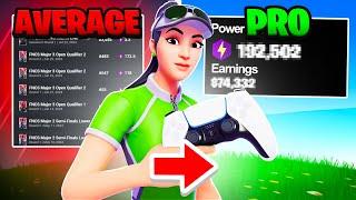 How To Go PRO On CONTROLLER FAST in Fortnite! (MAKE EARNINGS)