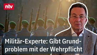 Militär-Experte: Gibt Grundproblem mit der Wehrpflicht - Thiele zu Bundeswehr-Baustellen