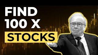 How to Find 100x Stocks to Master Your Returns