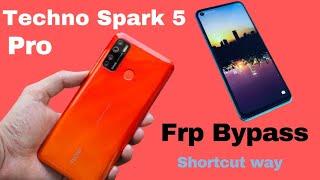 Techno Spark 5 pro android frp bypass remove lock  |google account | #frpbypass#hardreset