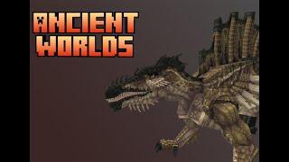 【Minecraft BE】 New dinosaur add-on creature showcase: Spinosaurus