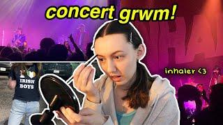 concert grwm + vlog! (inhaler 2023)