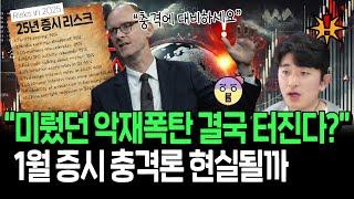 25년 증시를 뒤흔들 10가지 악재들, 절호의 기회올까