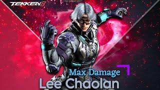 Tekken 8 Lee High Damage Combo Guide with Notations !