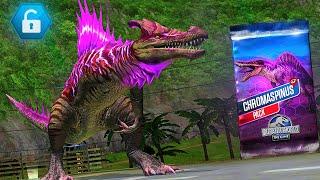 UNLOCK CHROMASPINUS DEFEAT 20 OPPONENTS | JURASSIC WORLD THE GAME