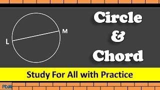 Circle And Chord  //  Geometry  //  Definition of Chord  //  Math //  what is a chord ? // CHORDS
