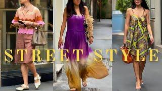 Milan Street Style Inspiration: Trendy & Chic Outfits for Summer 2024•Unique Italian Fashion