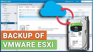 How to Create a Reliable Backup of VMware ESXi