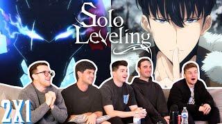 SEASON 2 IS ALREADY PEAK...Solo Leveling 2x1 | REACTION