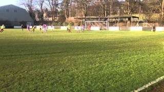 Watford Ladies Sarah Wiltshire scores a penalty to go 1 up against Barnet Ladies FC