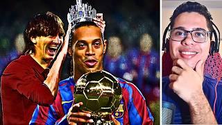 COMO RONALDINHO IMPEDIU A FALÊNCIA DO BARCELONA (REACT)