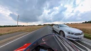 Ducati Panigale V2 - Ride in the countryside, Essex, UK