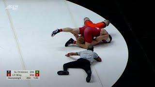 HWT Peter Ming (Stanford) vs Gabe Christenson (Virginia)
