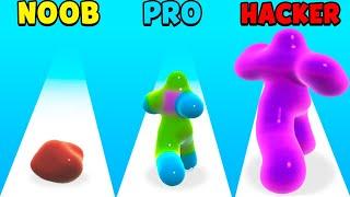 NOOB vs PRO vs HACKER - Blob Runner 3D