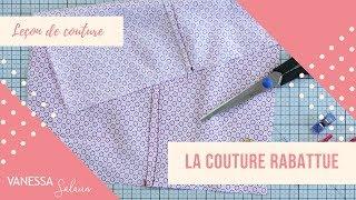 Leçon de couture : la couture rabattue