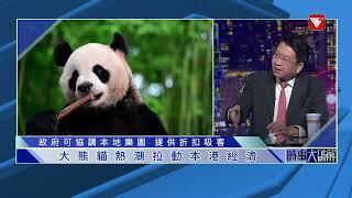 大熊貓來港 | 推“Panda pass” 吸引外國客？莊太量：海洋公園、迪士尼合作推套票 做法可效仿倫敦 #香港v