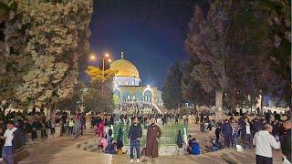 JERUSALEM LIVE FROM AL AQSA MOSQUE ||FAJAR PRAYER ||نفل صلاة الفجر فی المسجد الاقصی المبارک