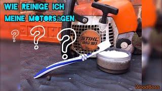 Wie reinige ich meine Stihl Motorsägen??? #Stihl #WoodBoss