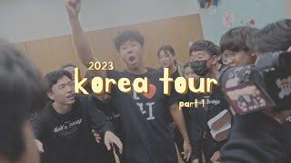 korea tour 2023 part 1