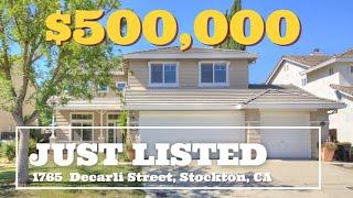 Stockton CA Home for Sale: 1765 Decarli Street - Stockton Realtor