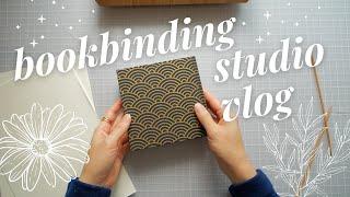 Bookbinding Studio Vlog 4  Making a photo album, prototyping a new product