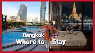 Best Areas of Bangkok to Stay 2023 for first-timers! Where to stay in Bangkok on vacation.