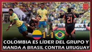  BRASIL Y COLOMBIA NO DEFRAUDAN EN EL MEJOR PARTIDO DE ESTA COPA AMÉRICA 