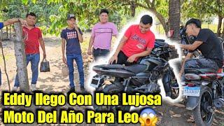 Santo Dios EDDY Sorprende A Leo Con Esta LUJOSA MOTO del AñoTodos Quedaron En SH0K