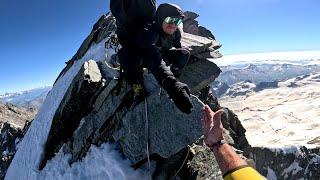 My Most Brutal Wingsuit Flight Ever | Täschhorn 4491m | Swiss