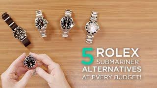 5 Rolex Submariner Alternatives at EVERY Budget!