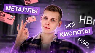 Металлы и кислоты | Химия с Сашей Сильвер | ЕГЭ 2024 | SMITUP