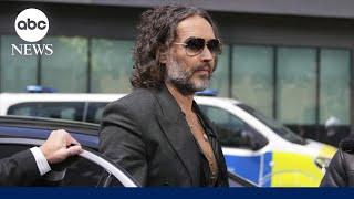 Russell Brand pleads not guilty to rape charges
