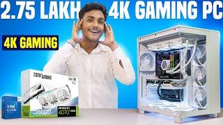 4K GAMING BEAST | 2.75 Lakh Rupees PC Build WIth i7 14700k and RTX 4070ti Super | Clarion Computers