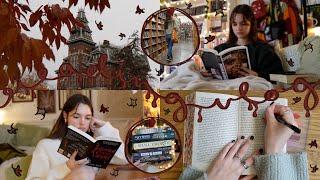 READING VLOG | reading six spooky books for vampathon