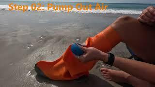 DRYPRO Vacuum Sealed Waterproof Leg Cast and Wound Cover - How to Use