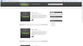 FreshView wordpress theme