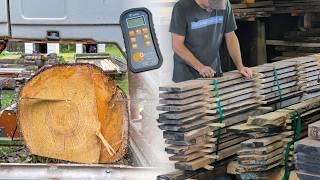 From Log To Lumber - How I Air Dry Rough-Cut Boards