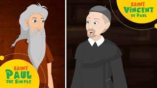 Saint Paul the Simple & Saint Vincent de Paul I Compilation Video I #christianfamilytv #saints