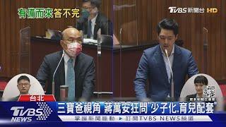 再戰蘇揆! 蔣萬安追高端 激戰不到1分「時間到」｜TVBS新聞