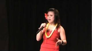 Andrea 2011 school talent show