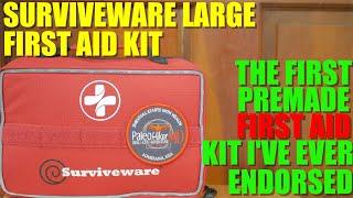 The BEST Pre-Made FIRST AID KIT?? - Surviveware Large First Aid Kit