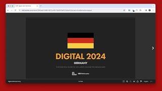 Wie verwendet Deutschland das Internet und Social Media - Digital Report Deutschland 2024