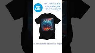 BIG SALE!! $14 T-shirts & site wide Merch Threadless Sale #alienlifefrequency #threadless