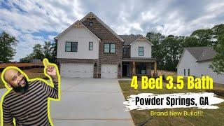 4 Bed 3.5 Bath | Amazing Builder Incentives | New Build Luxury Home in Powder Springs GA
