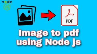 How to convert multiple images into single pdf using nodejs || pdfkit || image to pdf