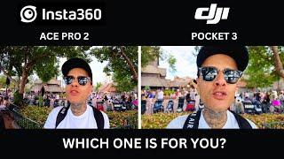 INSTA360 ACE PRO 2 VS DJI POCKET 3 FOR VLOGGING