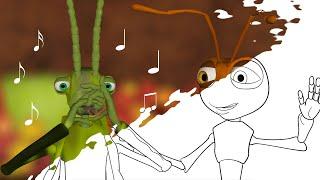 Aesop's Fables The Ant and the Grasshopper Coloring Book Trailer