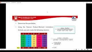 Pearson  r correlation /Teacher Espie simply explained / Statistics