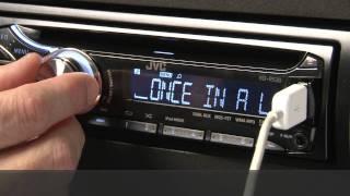 JVC KD-R530 CD Receiver Display and Controls Demo | Crutchfield Video